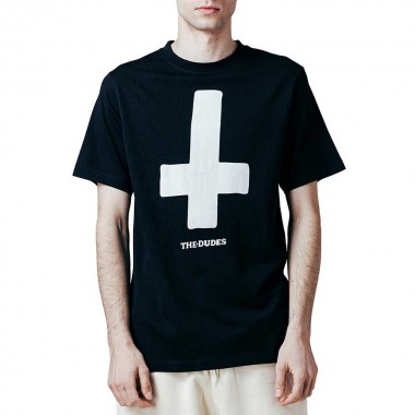 THE DUDES CROSSWAY CLASSIC T-SHIRT BLACK
