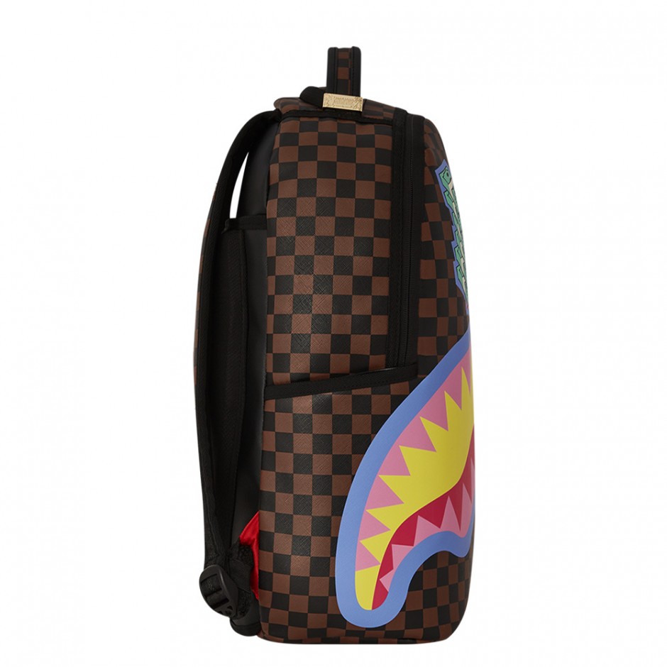 SPRAYGROUND PINK PANTHER HOLDING MONEY STACK BACKPACK