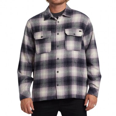 BILLABONG OFFSHORE FLANNEL LS SHIRT PURPLE ASH