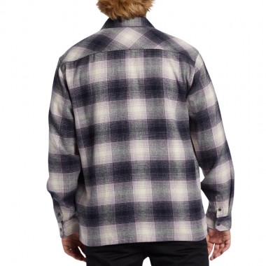 BILLABONG OFFSHORE FLANNEL LS SHIRT PURPLE ASH