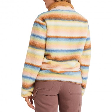 BILLABONG SWITCHBACK W FLEECE CREWNECK BLUE SHADOW