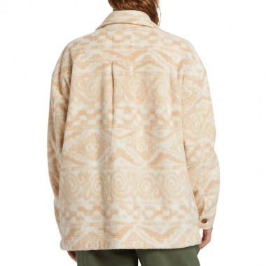 BILLABONG HAPPY CAMPER W FLEECE SHACKET WET SAND