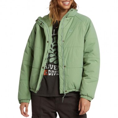 BILLABONG HIGH ROUTE W PUFFER JACKET SALTY SAGE
