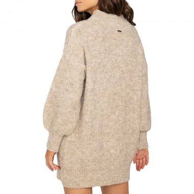 BILLABONG EAST COAST LS DRESS KHAKI