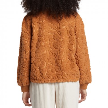 BILLABONG TIME OFF HALF ZIP W FLEECE SANDALWOOD