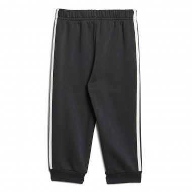 ADIDAS TIBERIO 3S COLORBLOCK INF TRACKSUIT BLACK/BRIRED/WHITE