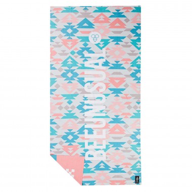 BEE UNUSUAL NATIVES BEACH TOWEL 100X180 MULTICOLOR