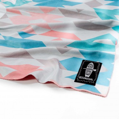 BEE UNUSUAL NATIVES BEACH TOWEL 100X180 MULTICOLOR