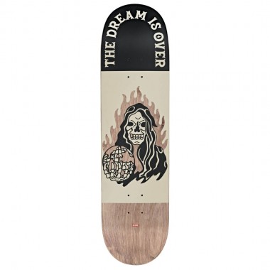 GLOBE G1 DREAM REAPER DECK DARK MAPLE/ BLACK 8.375