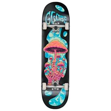 GLOBE G1 MIND EXPANSION COMPLETE SKATE BLACK/GREEN 8.25