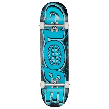 GLOBE G0 REVERB COMPLETE SKATE BLACK/BLUE 8.5