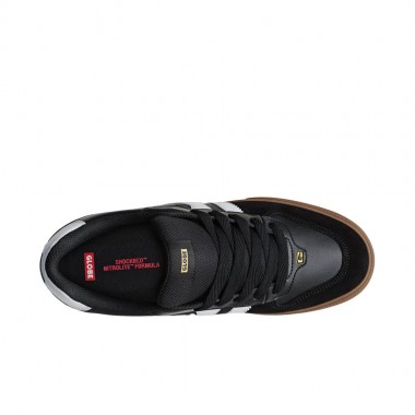GLOBE ENCORE-2 SHOES BLACK/WHITE/TOBACCO