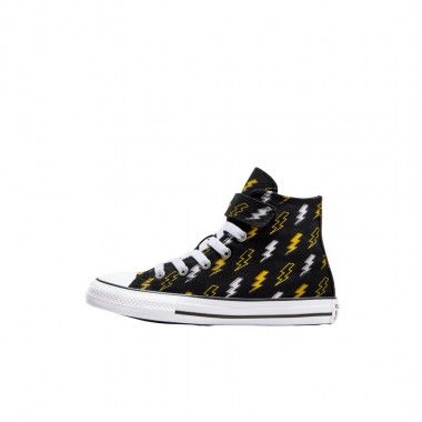 CONVERSE CHUCK TAYLOR ALL STAR ELECT.BOLT INF HI SHOES BLK/GLD
