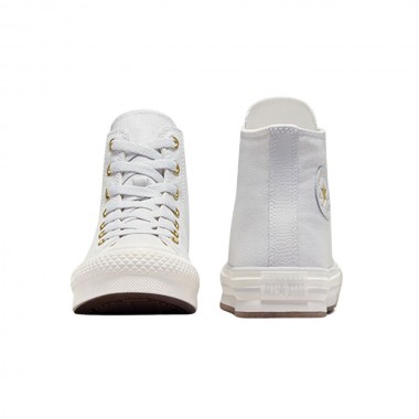 CONVERSE CHUCK TAYLOR ALL STAR EVA LIFT K PLATFORM GRE/EGR/GLD