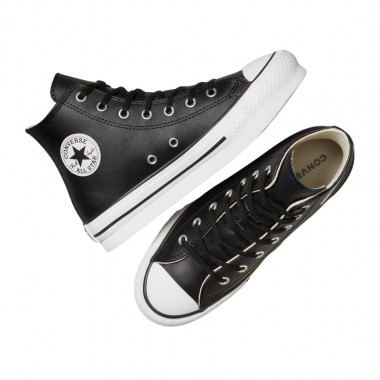 CONVERSE CHUCK TAYLOR ALL STAR K LIFT PLATFORM BLK/IVORY/WHT