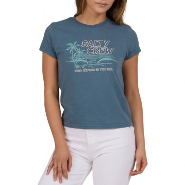 SALTY CREW A FRAME MODERN W TEE FIN BLUE