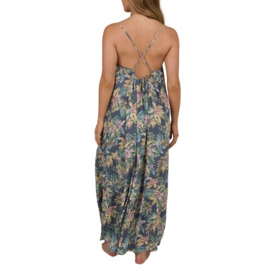 SALTY CREW BAJA MAXI DRESS BLUESTONE
