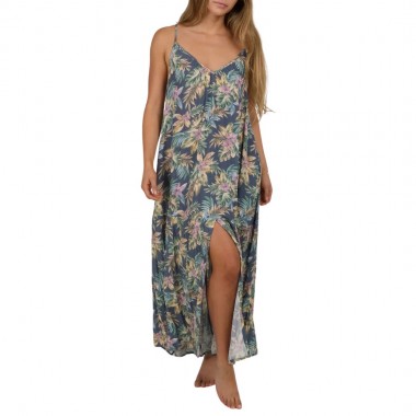 SALTY CREW BAJA MAXI DRESS BLUESTONE