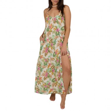 SALTY CREW BAJA MAXI DRESS CREAM