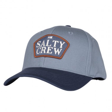 SALTY CREW FILLER UP 6 PANEL CAP SLATE