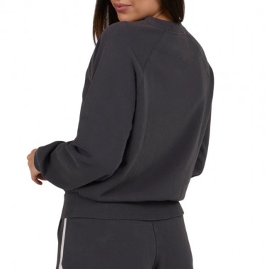 SALTY CREW FIRST MATE W CREW CHARCOAL