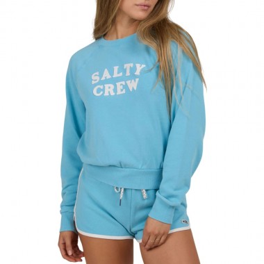 SALTY CREW FIRST MATE W CREW LAGOON BLUE