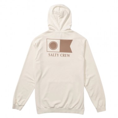 SALTY CREW FLAGSHIP VINTAGE HOODIE SALT