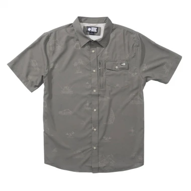 SALTY CREW HELMSMAN UV SS SHIRT OLIVE