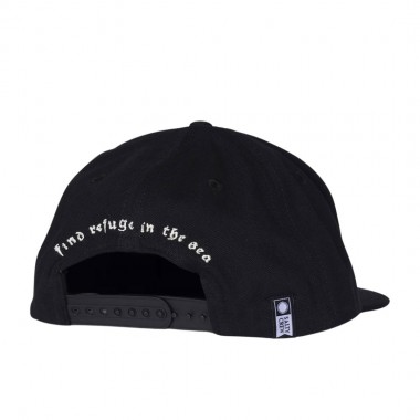 SALTY CREW HOPPER 5 PANEL CAP BLACK