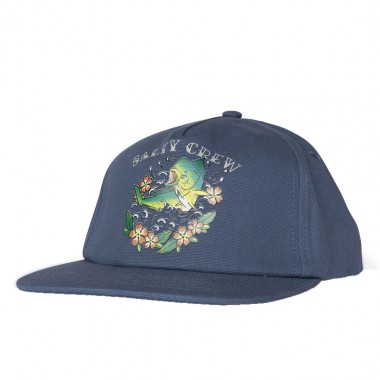 SALTY CREW HOPPER 5 PANEL CAP SLATE
