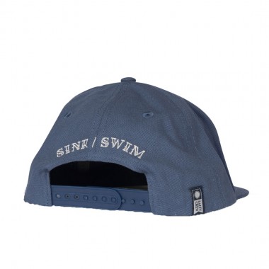 SALTY CREW HOPPER 5 PANEL CAP SLATE