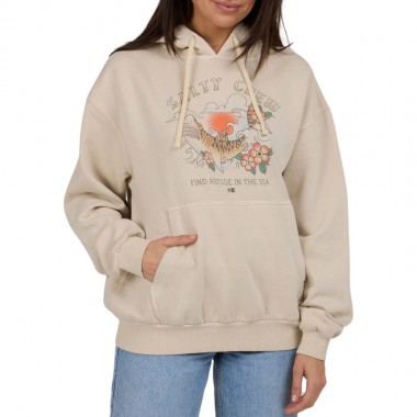 SALTY CREW HOPPER W HOODIE OFF WHITE