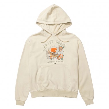 SALTY CREW HOPPER W HOODIE OFF WHITE