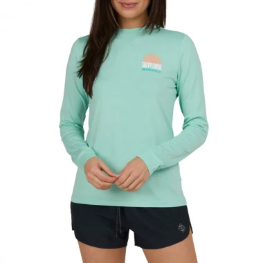 SALTY CREW IN THE RAYS W SUN SHIRT MINT