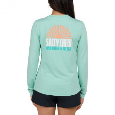 SALTY CREW IN THE RAYS W SUN SHIRT MINT