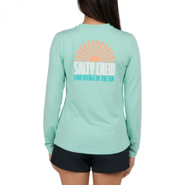 SALTY CREW IN THE RAYS W SUN SHIRT MINT