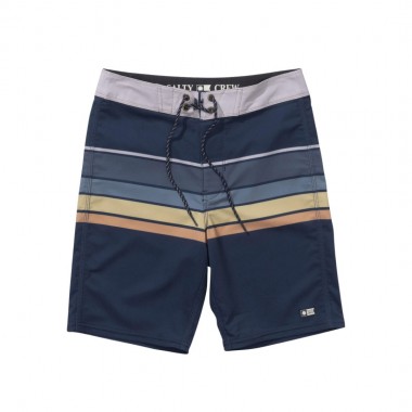 SALTY CREW LATERAL LINE BOYS BOARDSHORT NAVY