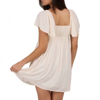 SALTY CREW MAINLAND DRESS OFF WHITE