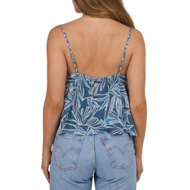 SALTY CREW MAINLAND W CAMI TOP FIN BLUE