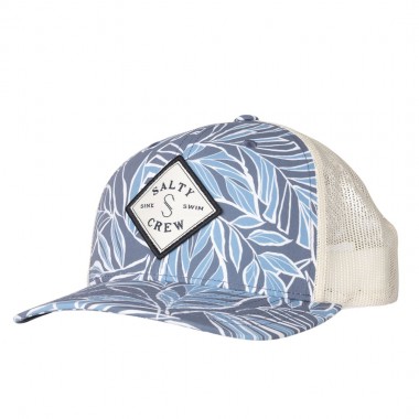 SALTY CREW SEALINE RETRO W TRUCKER CAP FIN BLUE