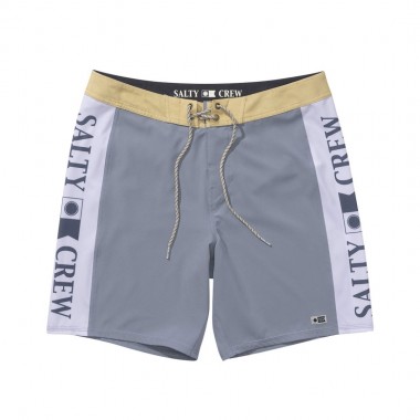 SALTY CREW SIDEBAR BOARDSHORT IRON