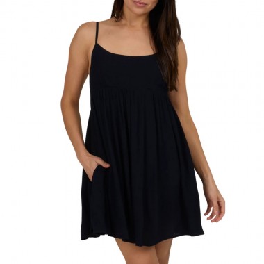 SALTY CREW SPRING TIDE DRESS BLACK