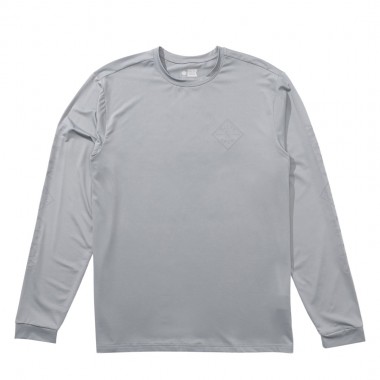 SALTY CREW TIPPET LS SUNSHIRT SILVER