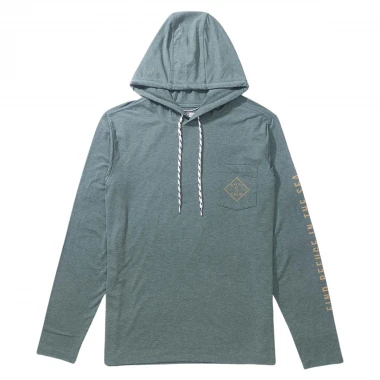 SALTY CREW TIPPET POCKET UV HOODIE DEEP SEA