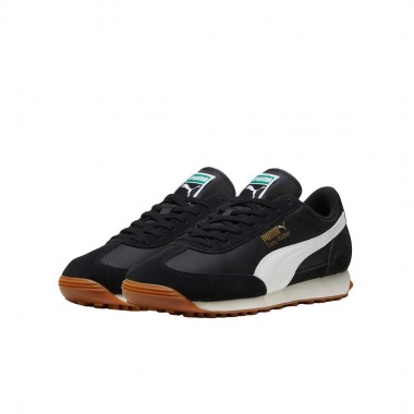 PUMA EASY RIDER VINTAGE SHOES PUMA BLACK-PUMA WHITE