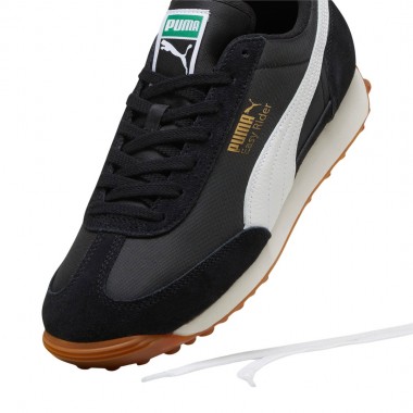 PUMA EASY RIDER VINTAGE SHOES PUMA BLACK-PUMA WHITE