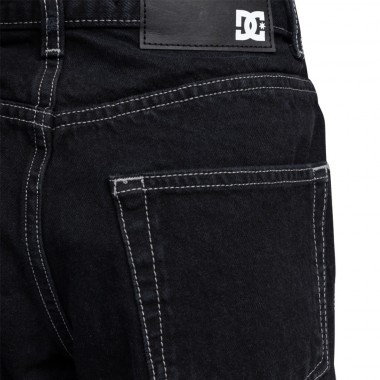 DC WORKER BAGGY DENIM K PANTS BLACK TINT