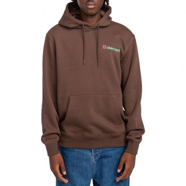 ELEMENT JOINT SWIRL PULLOVER HOODIE BRACKEN