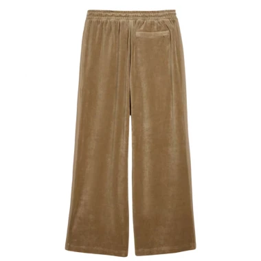 PUMA T7 OVERSIZED VELOUR TRACK PANTS OAK BRANCH