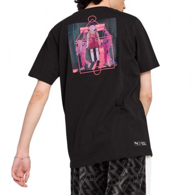 PUMA X SQUID GAME GRAPHIC TEE PUMA BLACK
